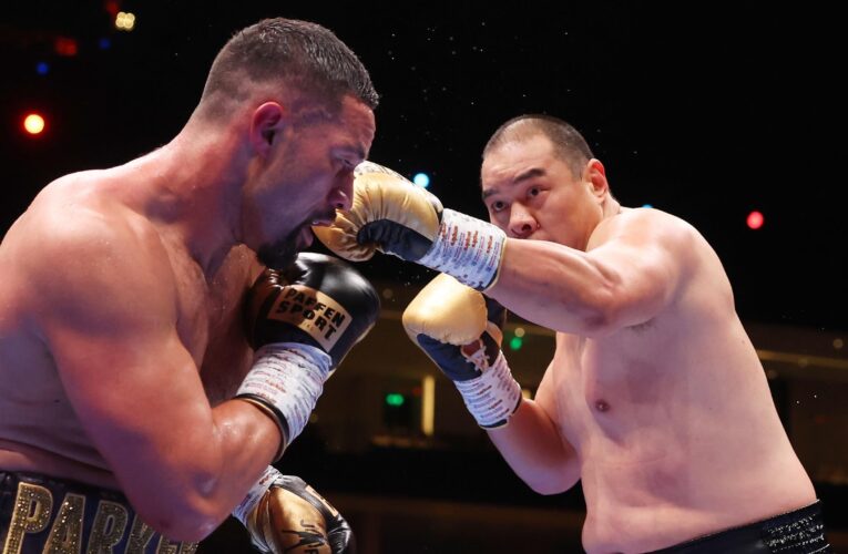 Joseph Parker survives two knockdowns to earn majority decision win over Zhilei Zhang