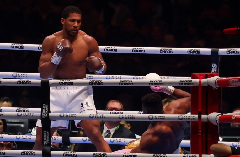 'I'm hungry' – Joshua eyes winner of Usyk v Fury after demolishing Ngannou