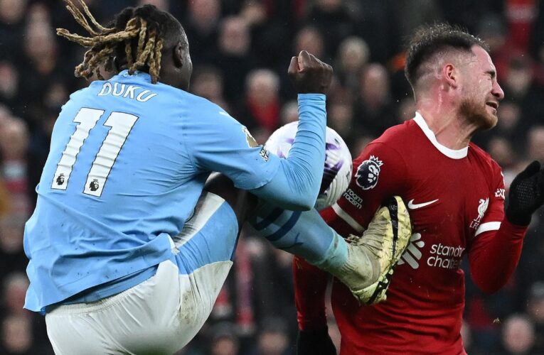 ‘A penalty for all football people on the planet’ – Jurgen Klopp on Jeremy Doku incident in Liverpool v Man City match