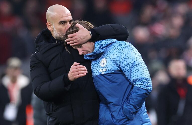 Guardiola claims relationship with De Bruyne 'fine' after substitution row