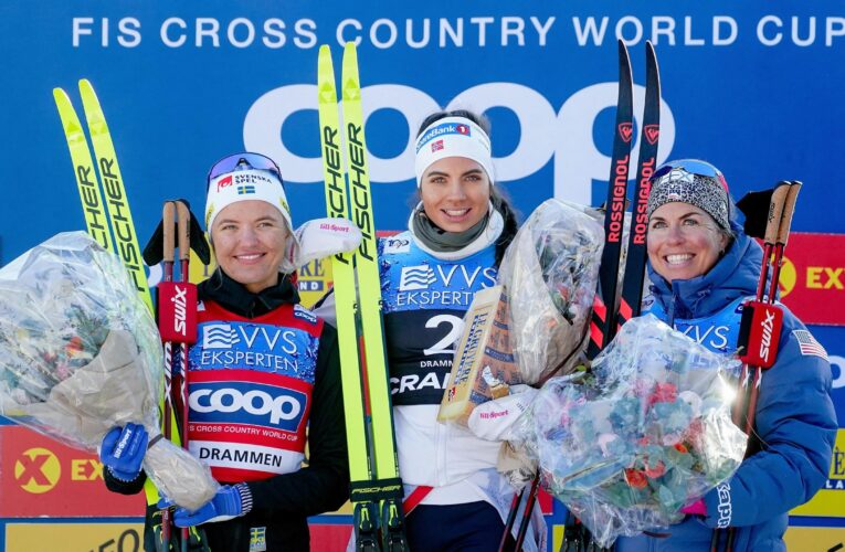 Cross-country skiing: Norway’s Johannes Hoesflot Klaebo and Kristine Stavaas Skistad triumph in Drammen