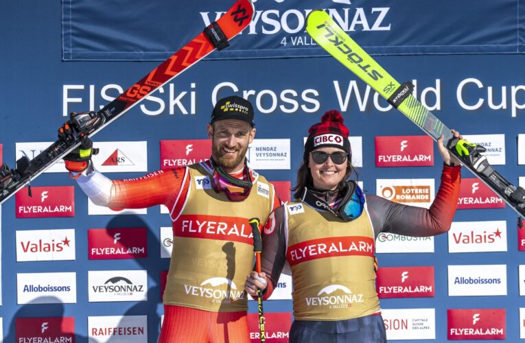 FIS Freestyle Skiing World Cup: Marielle Thompson and David Mobaerg clinch ski cross victories in Switzerland