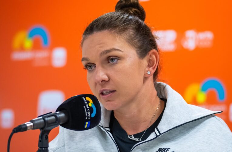 Simona Halep responds to Caroline Wozniacki wild card comments after Miami Open exit – ‘I’m not a cheater’