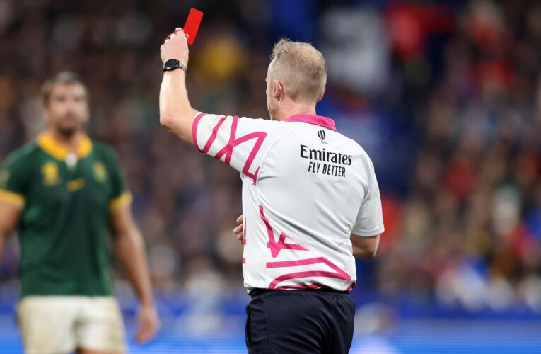 World Rugby to trial red card replacements as part of five-step plan to boost sport’s appeal and increase safety