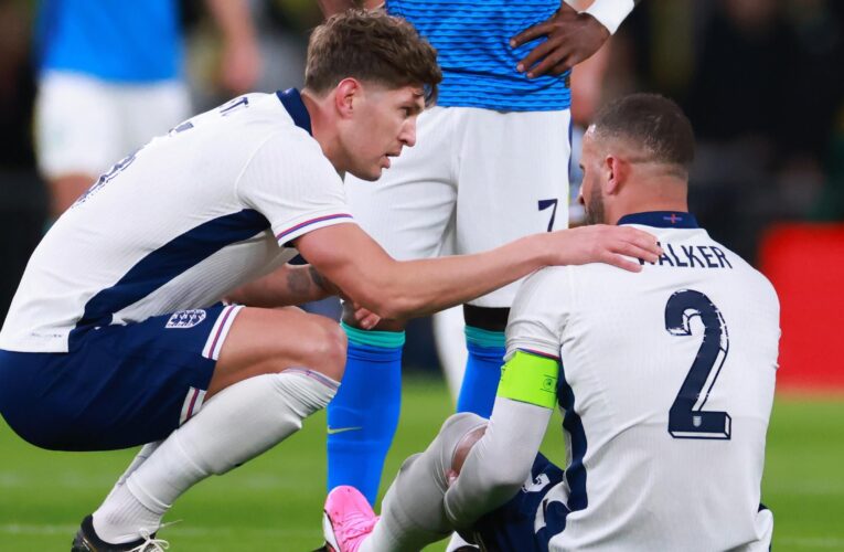 Manchester City duo Kyle Walker and John Stones ruled out of critical Premier League clash with Arsenal through injury
