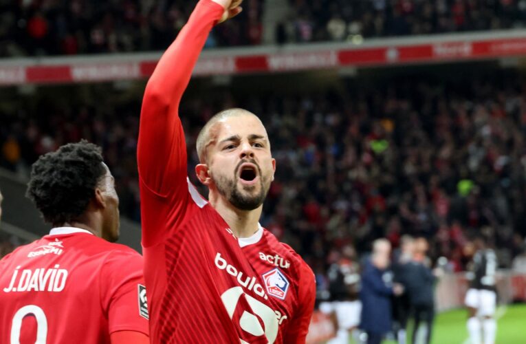 Zhegrova brace earns Lille victory over local rivals Lens