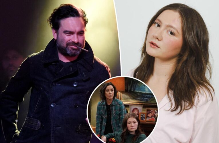 The Conners’ Emma Kenney reacts to Johnny Galecki’s David reveal