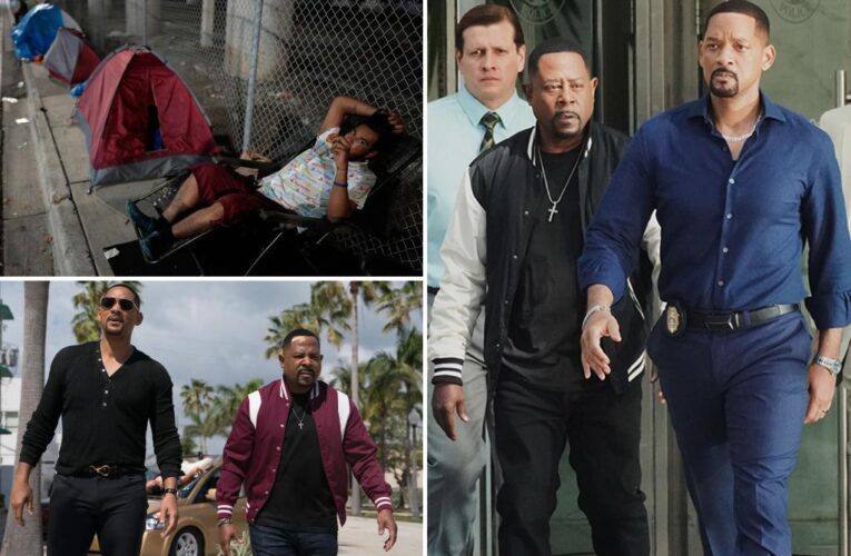 Miami cops force homeless people out for ‘Bad Boys 4’ filming: report