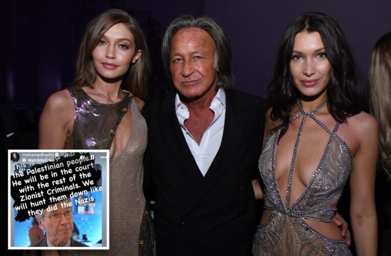 Mohamed Hadid calls Biden ‘Zionist Criminal’ who will be hunted down like ‘the Nazis’