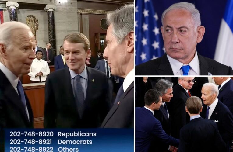 Biden admits to Netanyahu ‘come to Jesus meeting’ caught on hot-mic