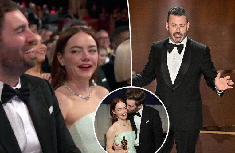 Did Emma Stone call Jimmy Kimmel a ‘pr–k’ at Oscars 2024?
