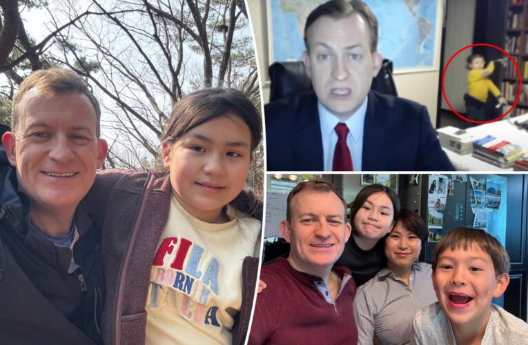 Unruly kids who crashed dad’s BBC interview all grown up 7 years later