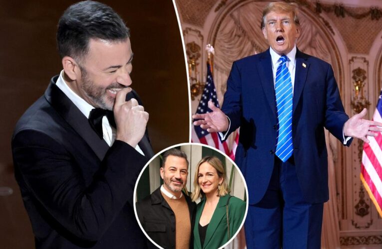 Jimmy Kimmel wife said no to Trump message at Oscars 2024