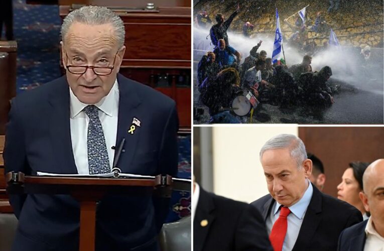Sen. Chuck Schumer demands ‘new election’ in Israel, calls Netanyahu ‘obstacle’ to peace