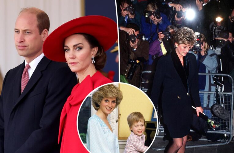 Prince William hurt Kate Middleton being hounded like Princess Diana: expert