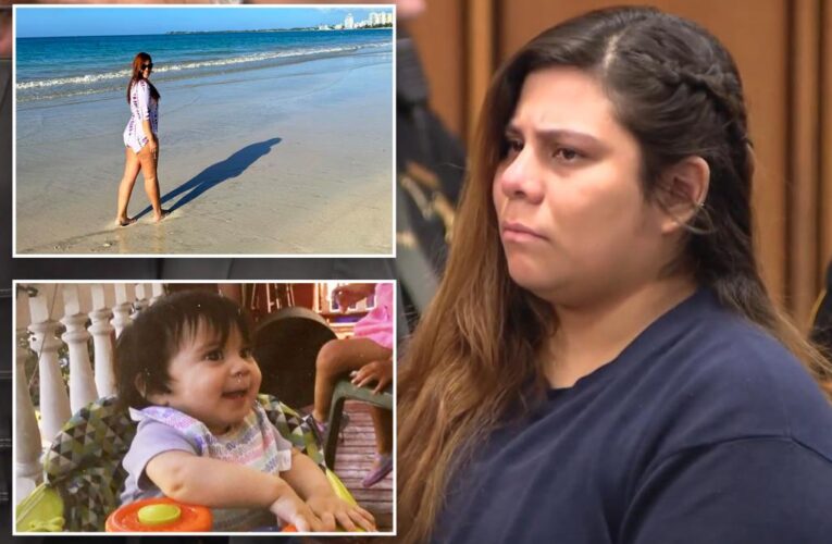 Mom who left toddler to die alone while she went on vacation learns her fate