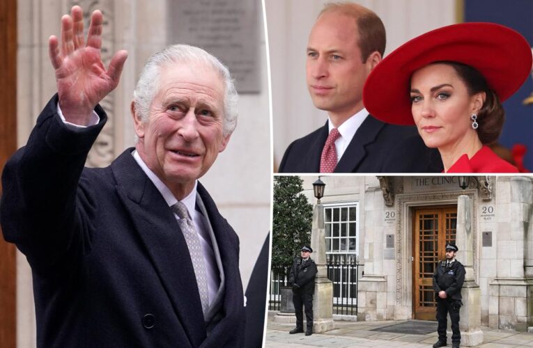 King Charles’s medical records not accessed during Kate Middleton’s alleged data breach at the London Clinic