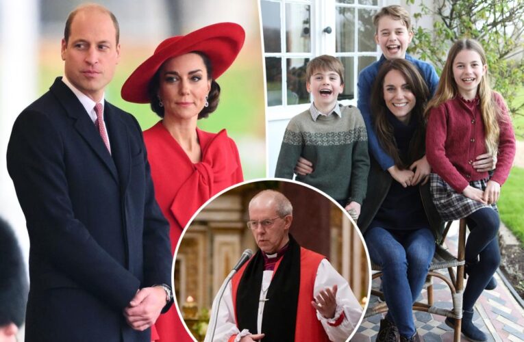 Archbishop of Canterbury slams ‘extremely unhealthy’ Kate Middleton conspiracy theories: ‘Village gossip’