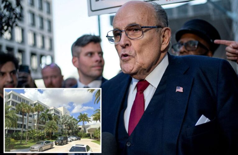 Rudy Giuliani needs Florida condo for podcasting, shouldn’t have to sell