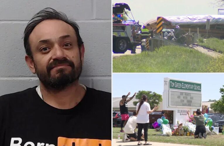 Texas cement truck driver arrested for fatal crash with pre-K school bus