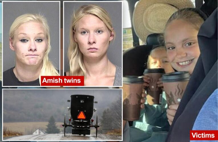 Identical twins accused of swapping places charged with killing 2 Amish children