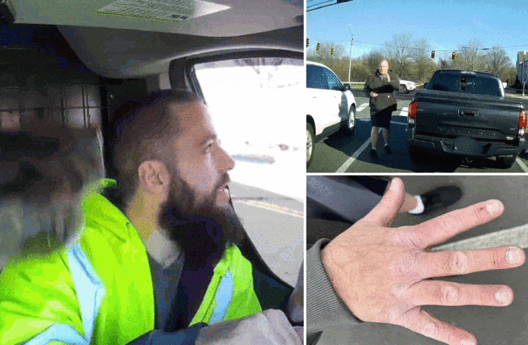 Connecticut off-duty cop Allen Ganter punches driver in traffic for honking at him at red light: ‘What are you doing?’