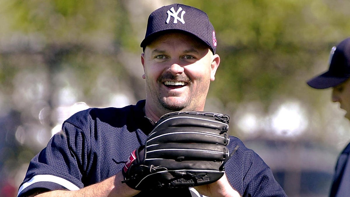 David Wells at spring training