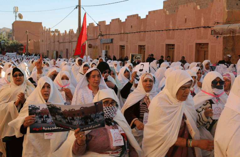 A Moroccan town protests water management plans