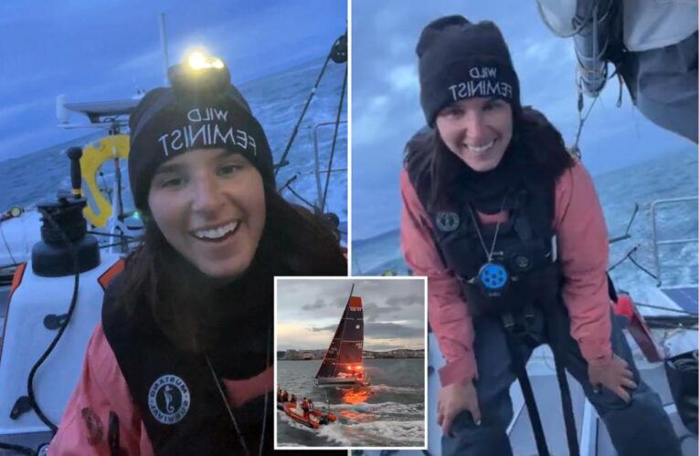 New York skipper Cole Brauer becomes first US woman to sail solo around world in Global Solo Challenge