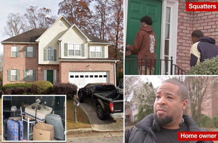 Squatters take over Georgia man’s home while he was caring for sick wife — and now he can’t evict them: report