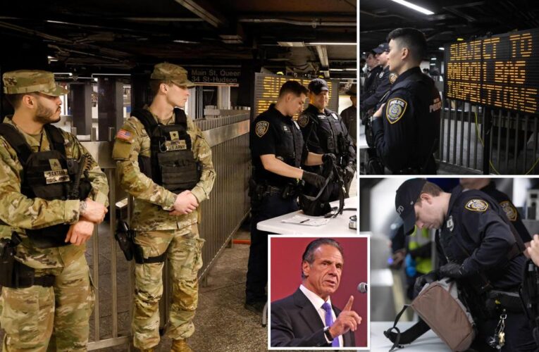 Cuomo slams Hochul’s deployment of National Guard in NYC subways