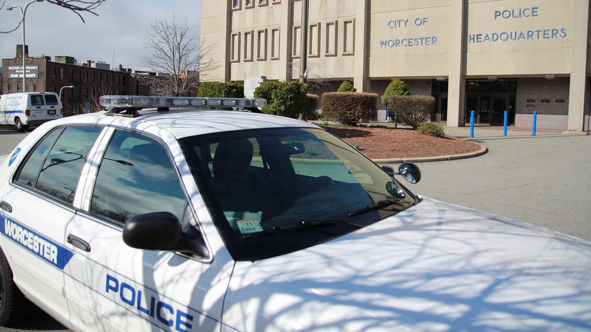 Worcester Police Department vehicle