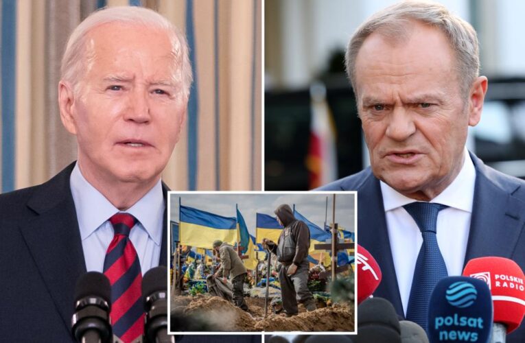 Polish PM warns House Speaker Mike Johnson that ‘thousands of lives’ are at risk due to Congress’ failure to pass more Ukraine aid