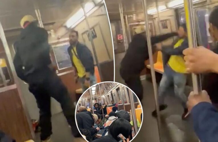 Video shows moments before Brooklyn subway shooting