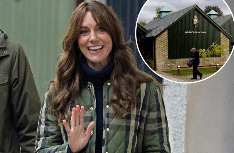 Kate Middleton all smiles in first sighting from farm shop outing that further sparked conspiracy theories