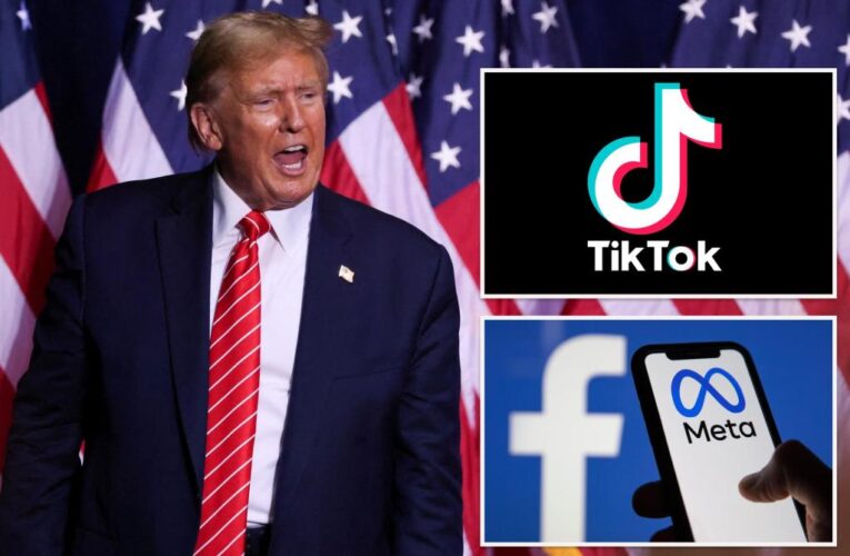 Trump says TikTok is national security threat — but banning it would empower ‘enemy of the people’ Facebook