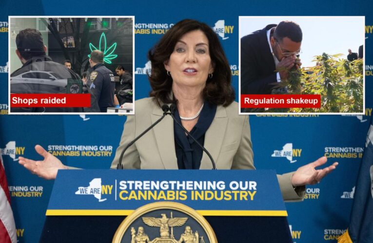 Hochul finally calls for overhaul of NY’s botched legalized pot program