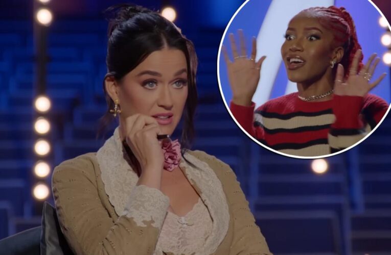 Katy Perry cringes as ‘American Idol’ contestant sings ‘I Kissed a Girl’