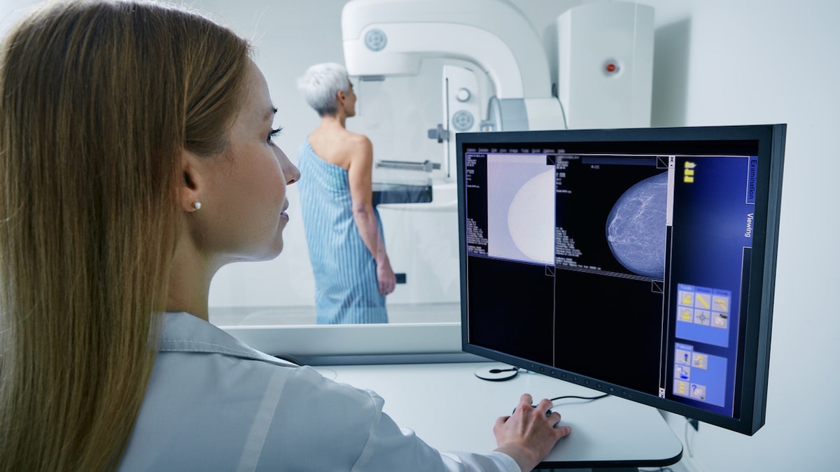 Mammogram radiology