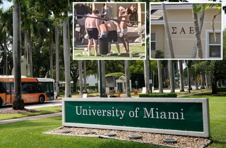 University of Miami fraternity Sigma Alpha Epsilon suspended after viral hazing video