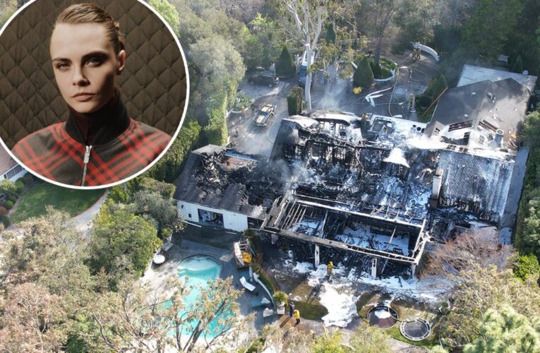 Cara Delevingne’s $7M LA home catches fire, one person injured
