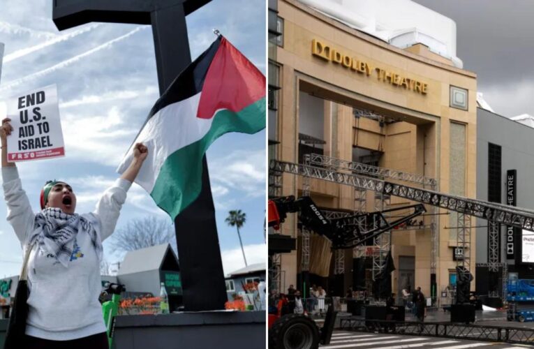 LAPD prepares for anti-Israel protesters to try to disrupt Oscars