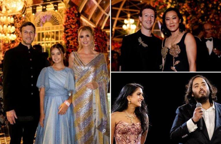 Ivanka Trump, Mark Zuckerberg and Bill Gates mingle with global elites at $120M party for son of India’s richest man
