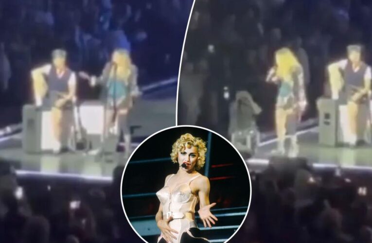 Madonna calls out fan for sitting down during LA show — before finding out concertgoer was in a wheelchair