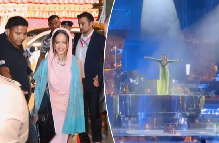 Rihanna ripped for ‘lazy’ performance at Indian billionaire’s bash despite ‘being paid $6M’