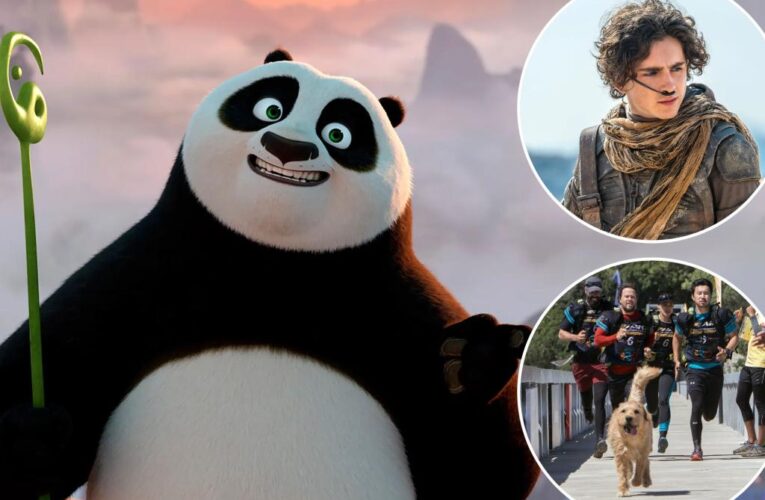 ‘Kung Fu Panda 4’ stays on top of the box office for second straight weekend