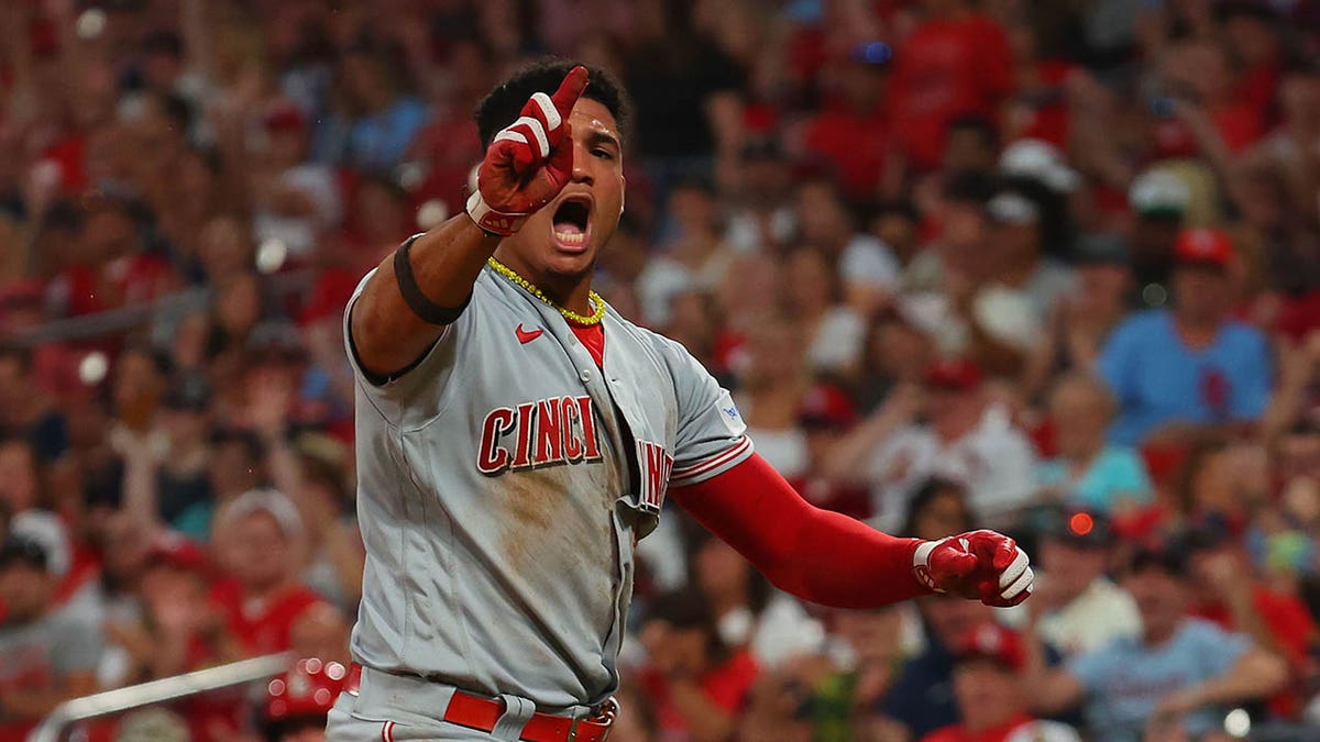 Noelvi Marte celebrating