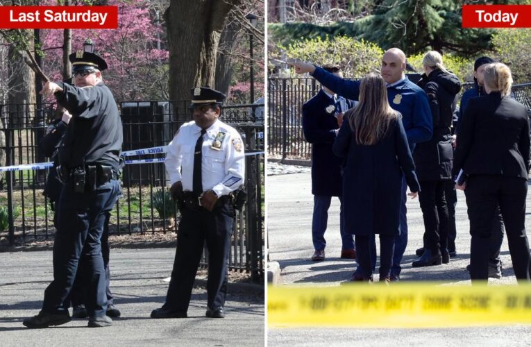 Gunshots fly in Tompkins Square Park for second time in a week as cops eye same shooter who wounded bystanders: sources