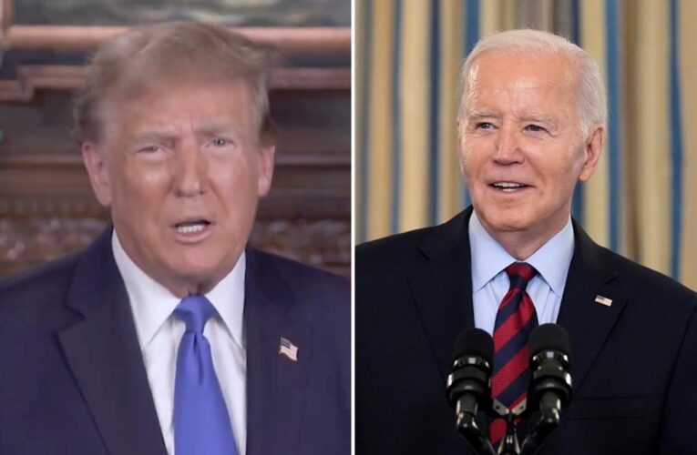 Trump blasts Biden on border and inflation in rebuttal to expected State of the Union address