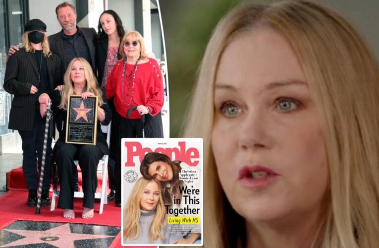 Christina Applegate spotted MS symptom 7 years before diagnosis
